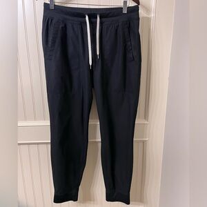 Vuori Meta Jogger Men’s Large Black Drawstring Athletic Pants